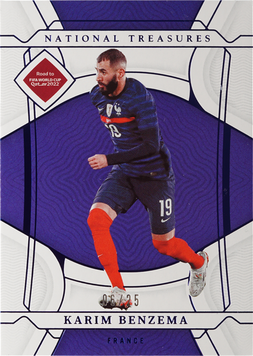 Karim Benzema trading card