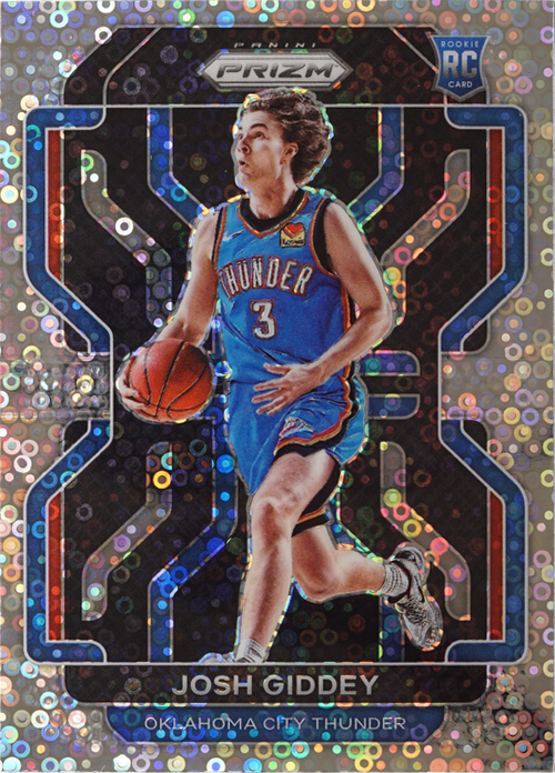 Josh Giddey trading card