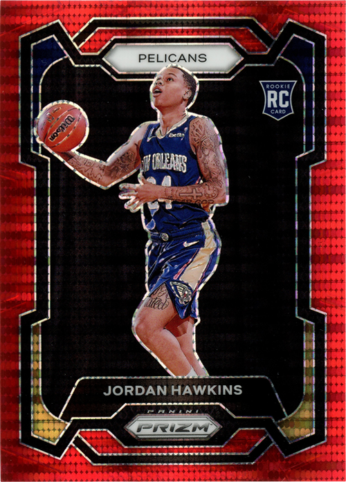 Jordan Hawkins trading card
