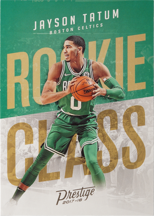 Jayson Tatum trading card