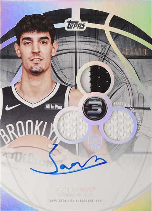 Ben Saraf trading card