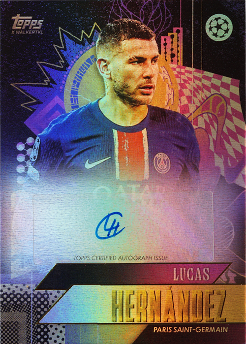 Lucas Hernández trading card