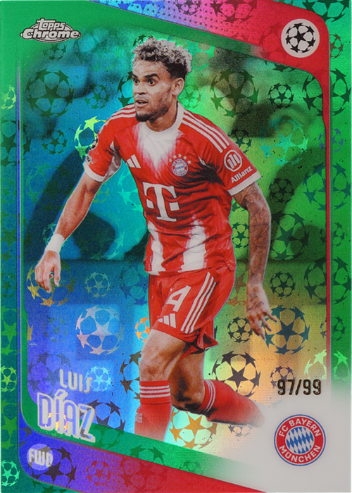 Luis Díaz trading card