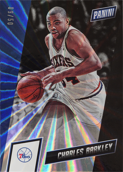 Charles Barkley trading card