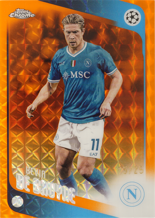 Kevin De Bruyne trading card