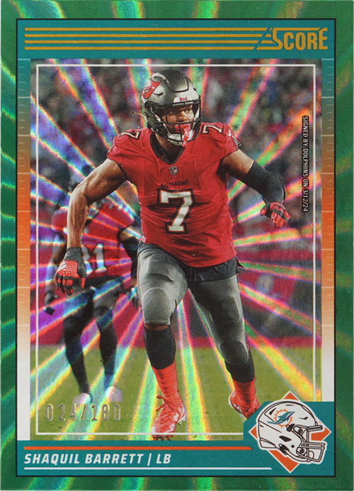 Shaquil Barrett trading card