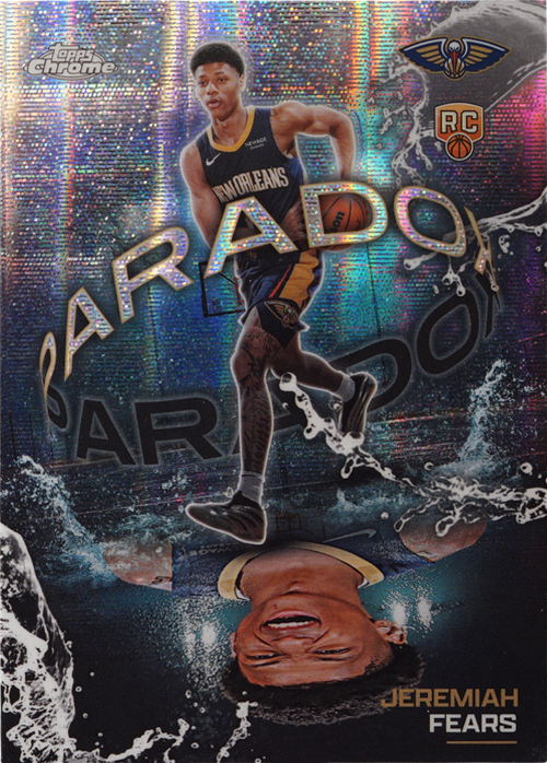 Jeremiah Fears trading card