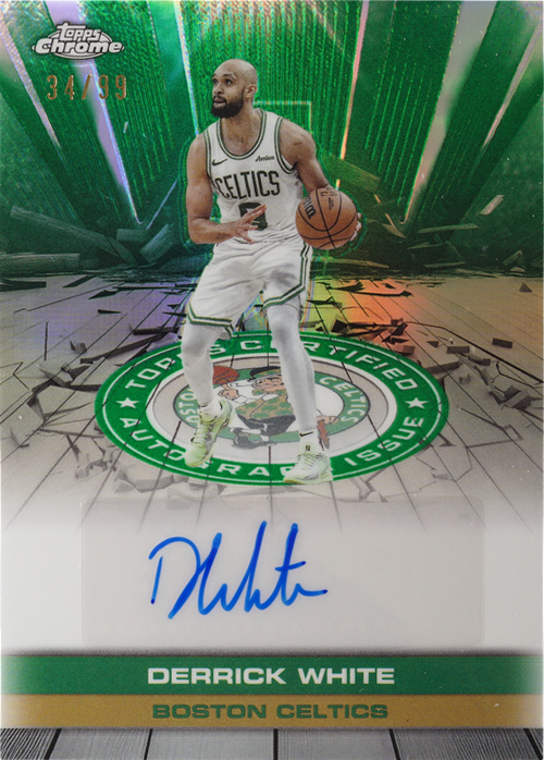 Derrick White trading card