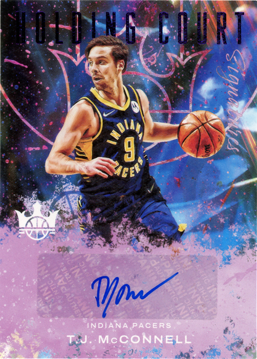 T.J. McConnell trading card