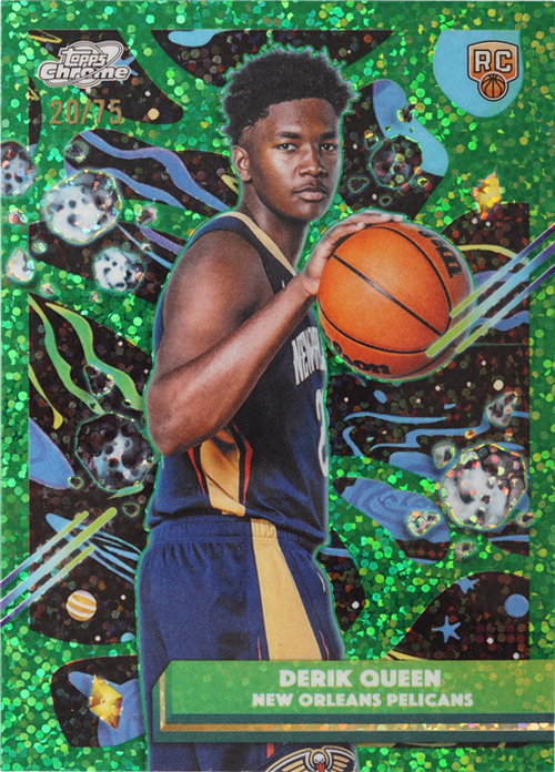 Derik Queen trading card