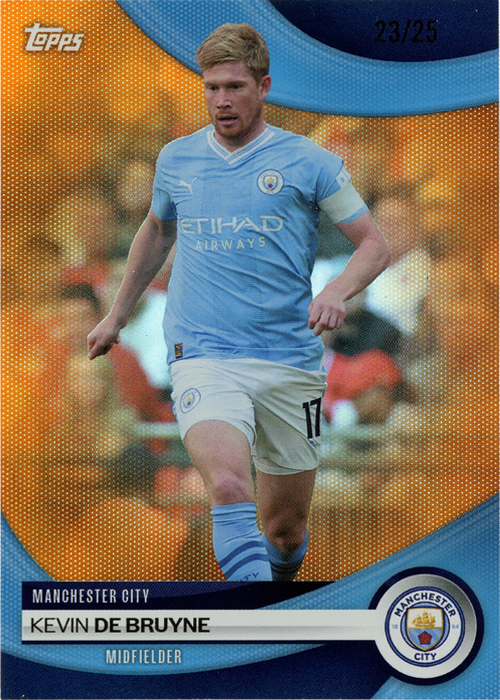 Kevin De Bruyne trading card