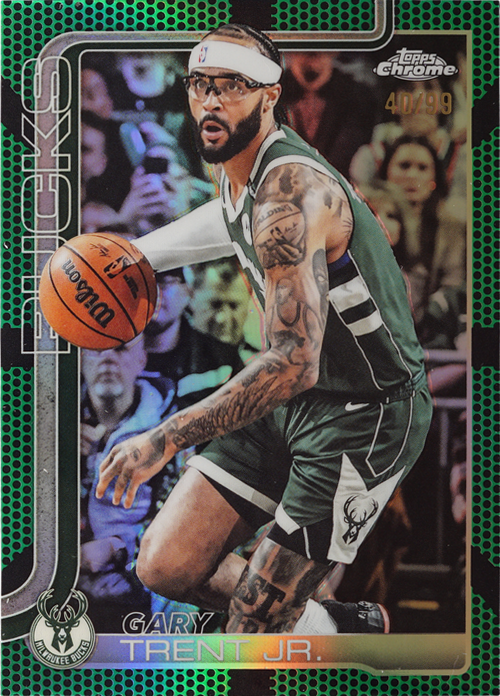 Gary Trent Jr. trading card
