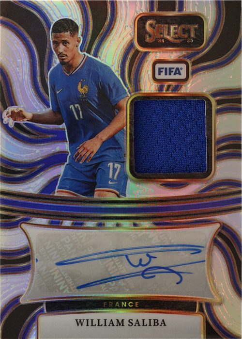 William Saliba trading card