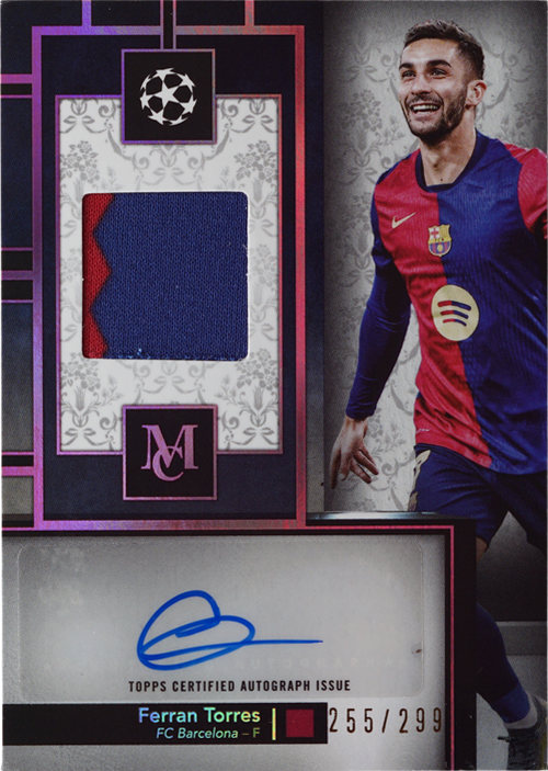 Ferran Torres trading card