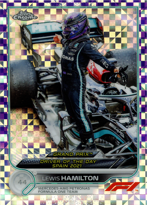 Lewis Hamilton trading card