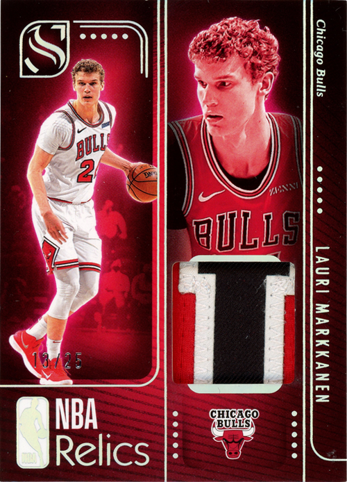 Lauri Markkanen trading card