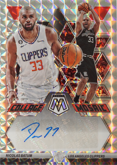 Nicolas Batum trading card