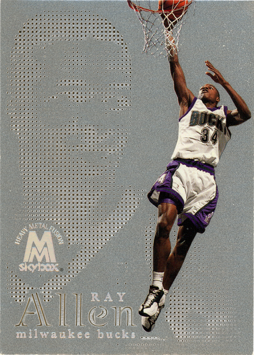 Ray Allen trading card