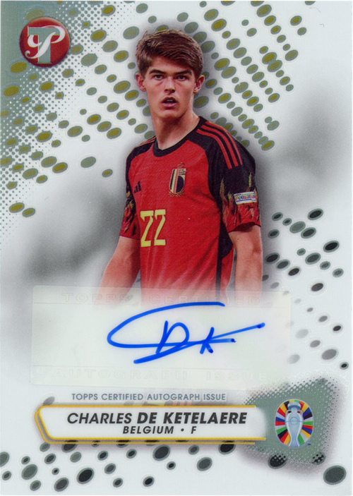 Charles de Ketelaere trading card