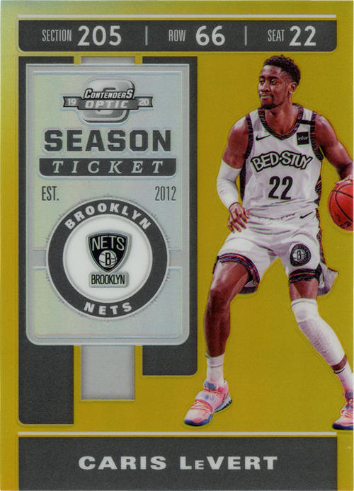 Caris LeVert trading card