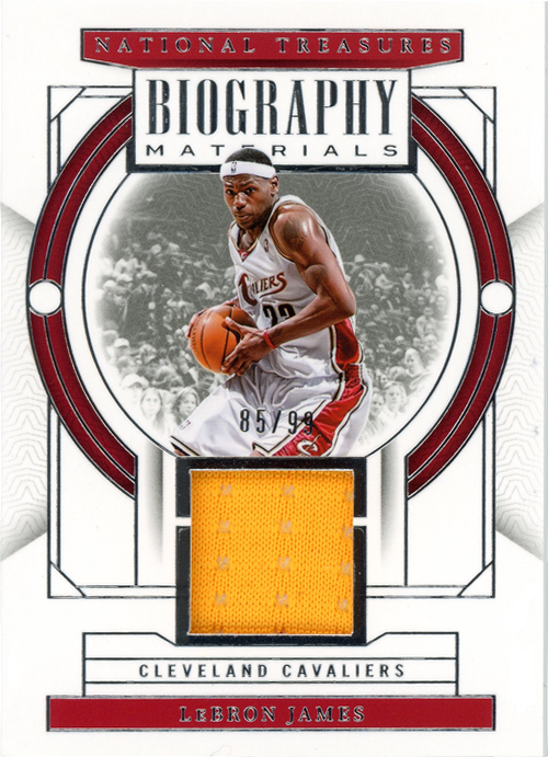 LeBron James trading card