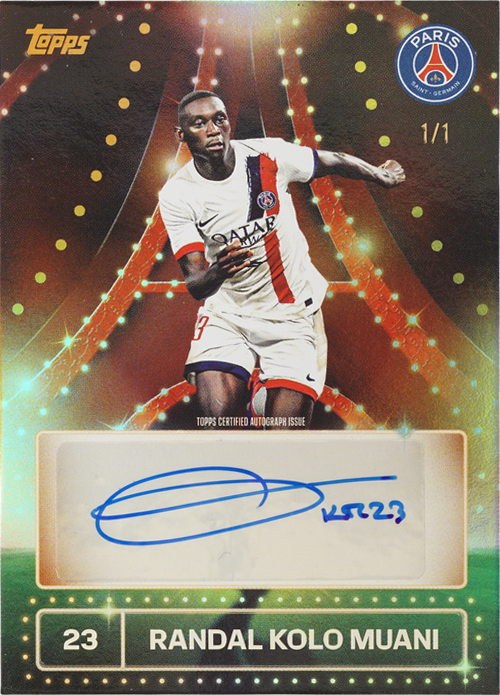 Randal Kolo Muani trading card