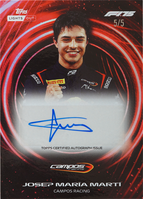 Josep Maria Marti trading card