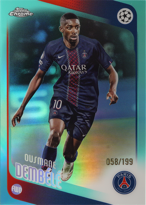Ousmane Dembélé trading card