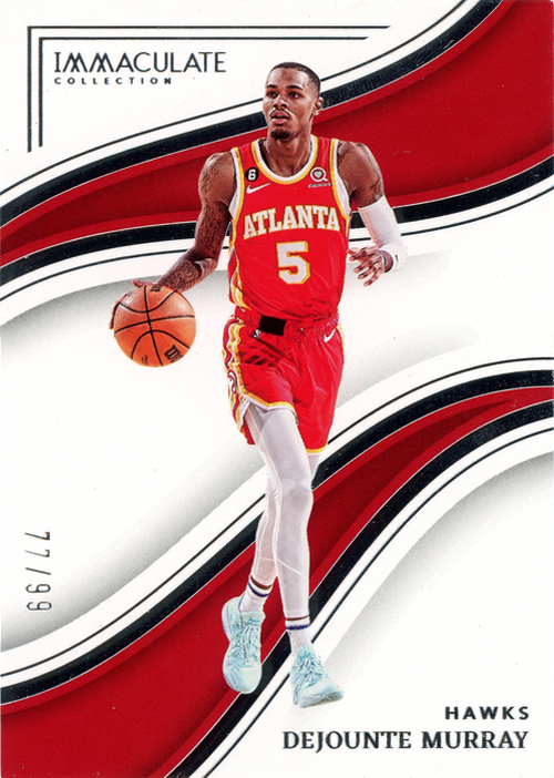 Dejounte Murray trading card