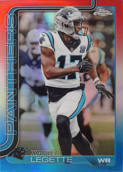 Xavier Legette trading card