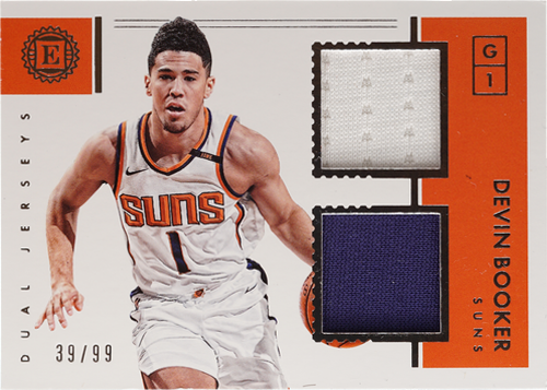 Devin Booker trading card