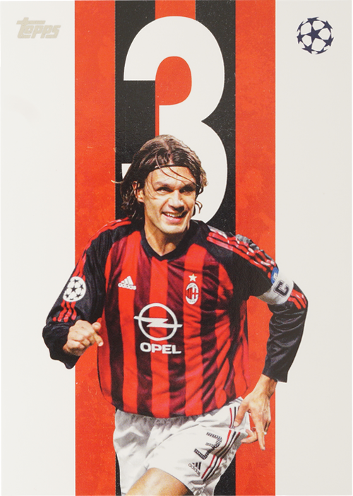 Paolo Maldini trading card