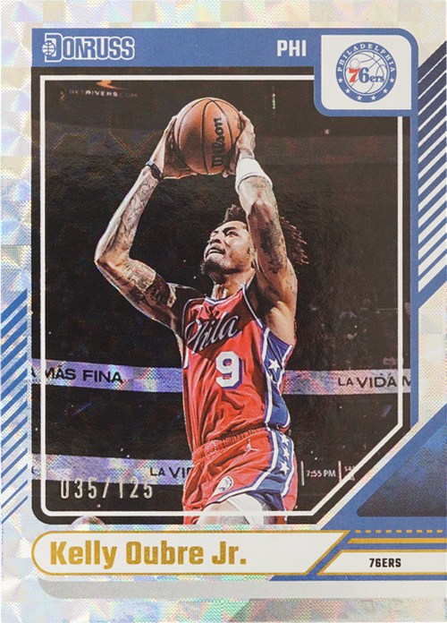 Kelly Oubre Jr. trading card
