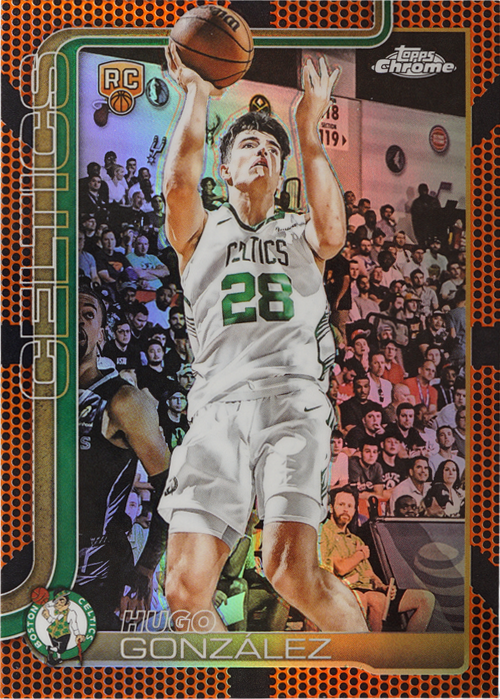 Hugo González trading card