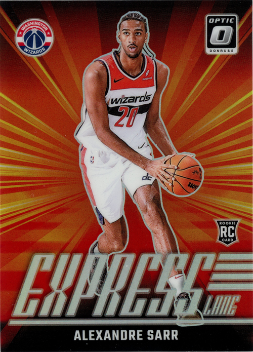 Alexandre Sarr trading card