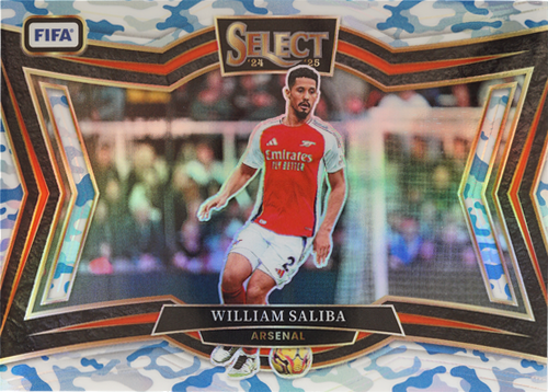 William Saliba trading card