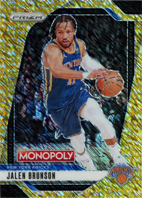 Jalen Brunson trading card