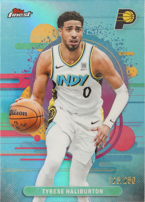 Tyrese Haliburton trading card