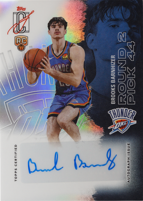 Brooks Barnhizer trading card