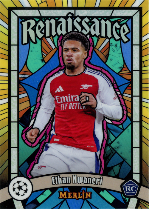 Ethan Nwaneri trading card