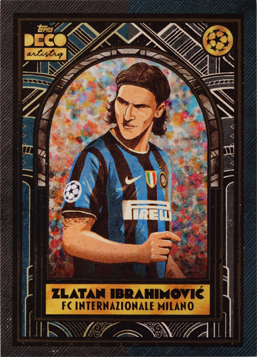 Zlatan Ibrahimović trading card