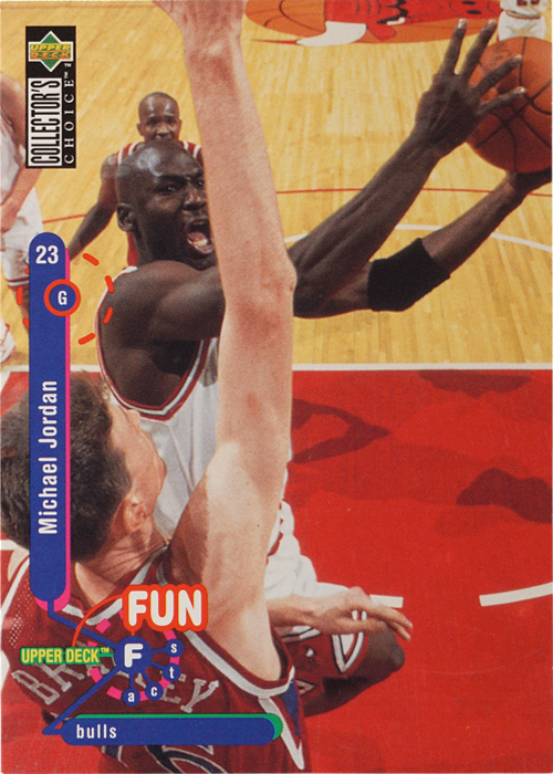 Michael Jordan trading card