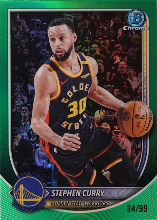 Stephen Curry trading card
