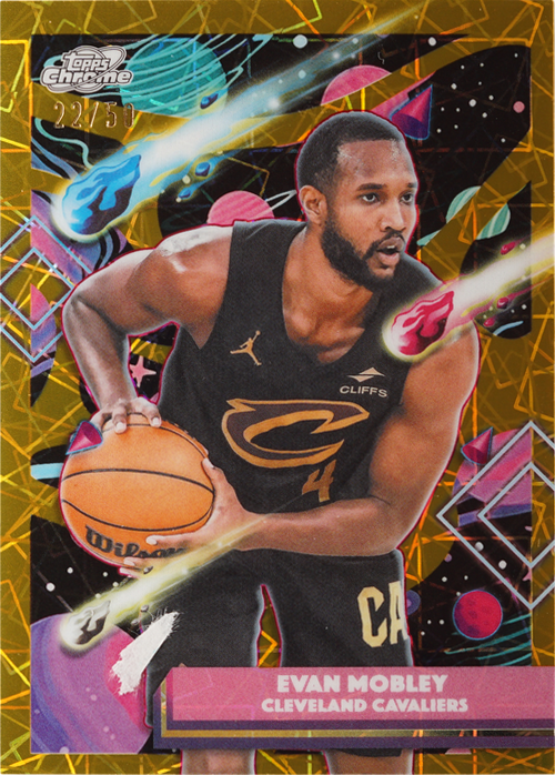 Evan Mobley trading card