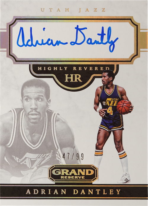Adrian Dantley trading card