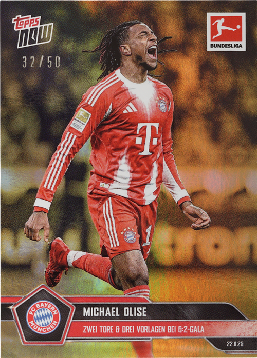 Michael Olise trading card