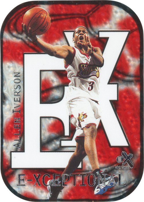 Allen Iverson trading card