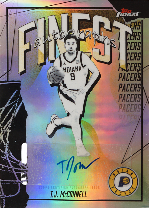 T.J. McConnell trading card