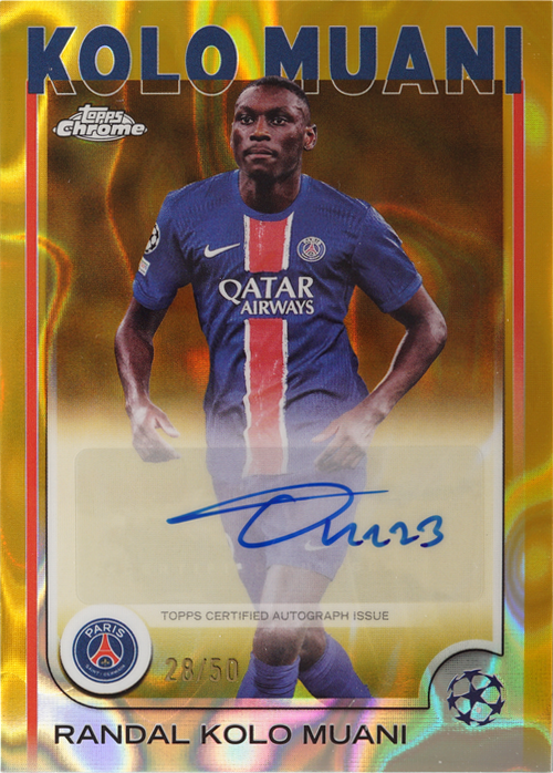 Randal Kolo Muani trading card