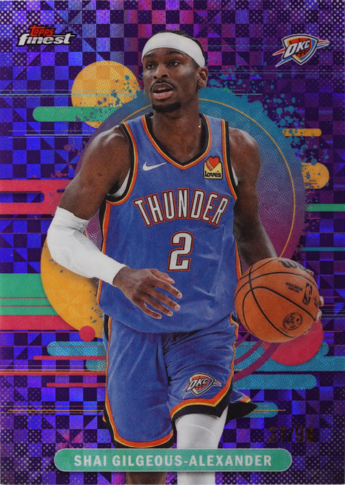 Shai Gilgeous-Alexander trading card